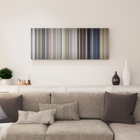 Living room interior with Macklemore--Rayan-Lewis-Cant-Hold-Us Frome on the wall