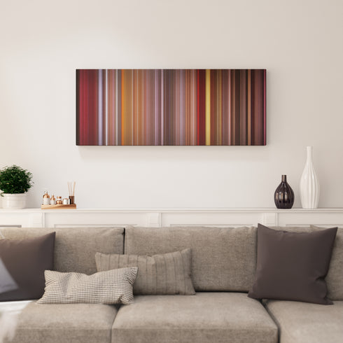 Living room interior with Thalia-Desde-Esa-Noche Frome on the wall