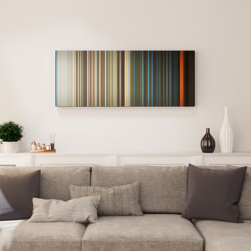 Living room interior with Post-Malone-Psycho Frome on the wall