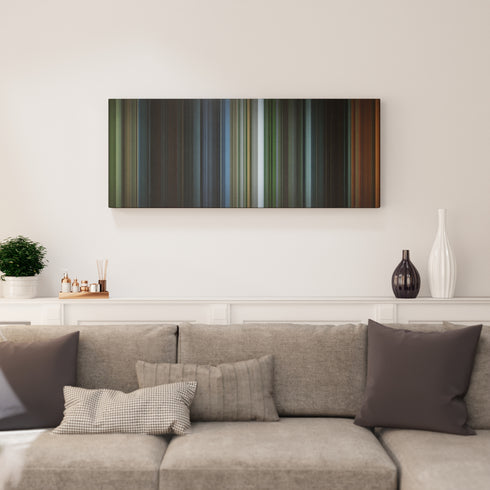 Living room interior with Avicii-Waiting-For-Love Frome on the wall