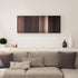 Living room interior with Bad-Bunny-Amorfoda Frome on the wall