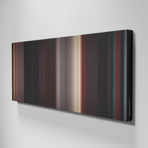 Side view of Buff's of Bad-Bunny-Amorfoda Frome on the wall