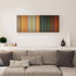 Living room interior with Marshmello-Happier Frome on the wall