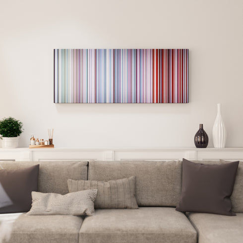 Living room interior with Rihanna-Whats-My-Name Frome on the wall