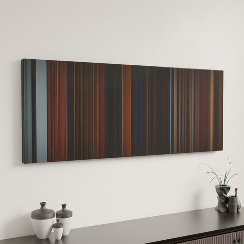 Minimal interior design with Katy-Perry-The-One-That-Got-Away Frome on the wall