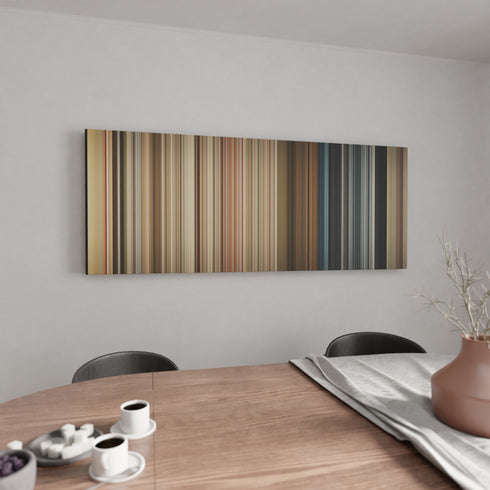 Kitchen with Skrillex-Bangarang Frome on the wall