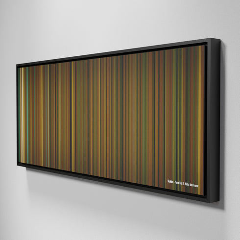 Side view of Framed Buff's of Shakira-Perro-Fiel Frome on the wall