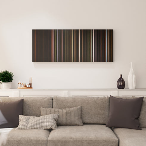 Living room interior with Coolio-Gangstas-Paradise Frome on the wall