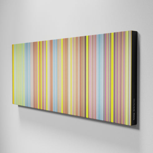 Side view of Buff's of CantaJuego-Soy-Una-Taza Frome on the wall