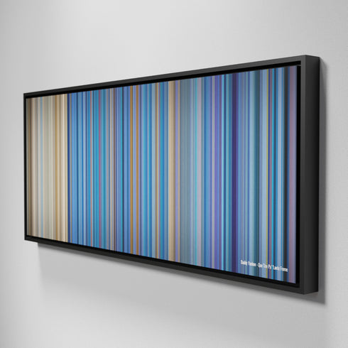 Side view of Framed Buff's of Daddy-Yankee-Que-Tire-Pa-Lante Frome on the wall