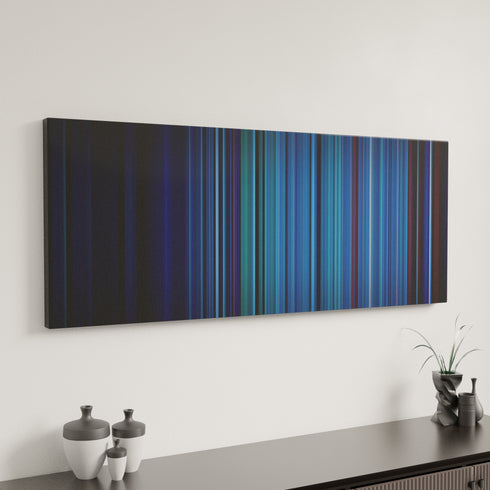 Minimal interior design with J-Balvin-Ginza Frome on the wall