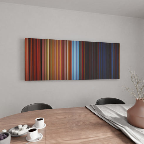 Kitchen with Rihanna-Man-Down Frome on the wall