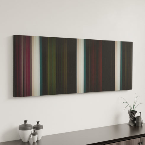 Minimal interior design with Bad-Bunny-Ozuna-Farruko-Arcangel-Nengo-Flow-Diles Frome on the wall