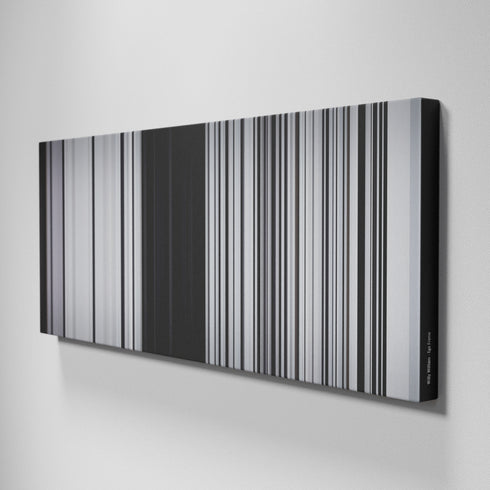 Side view of Buff's of Willy-William-Ego Frome on the wall