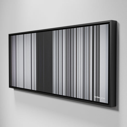 Side view of Framed Buff's of Willy-William-Ego Frome on the wall