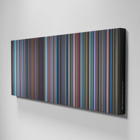 Side view of Buff's of Pitbull-International-Love Frome on the wall