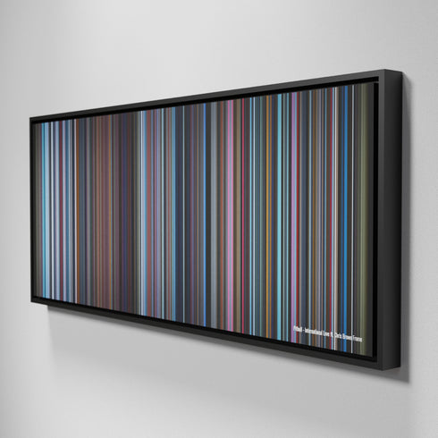 Side view of Framed Buff's of Pitbull-International-Love Frome on the wall