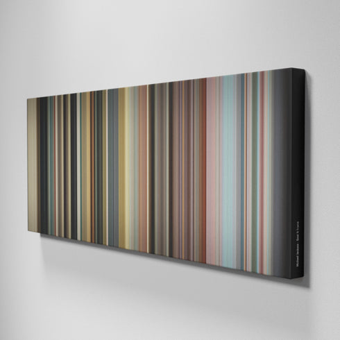 Side view of Buff's of Michael-Jackson-Beat-It Frome on the wall