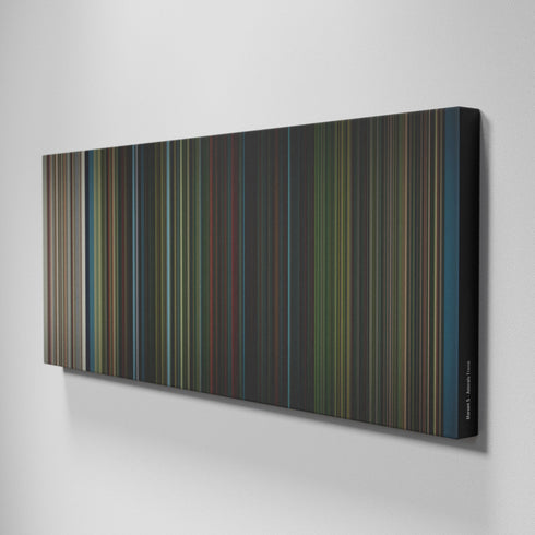 Side view of Buff's of Maroon-5-Animals Frome on the wall