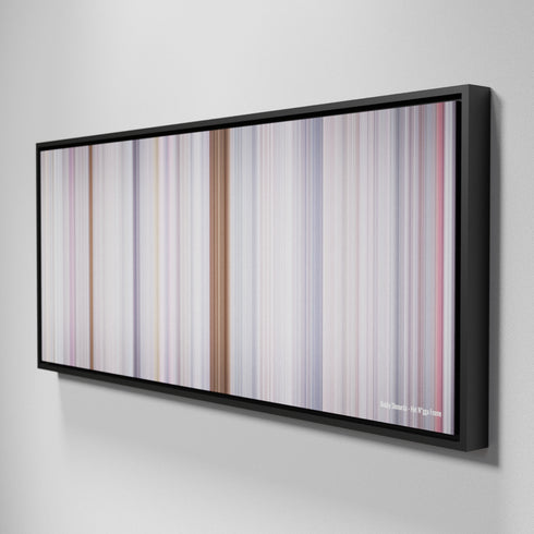 Side view of Framed Buff's of Bobby-Shmurda-Hot-Nigga Frome on the wall