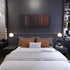 Bedroom interior with Adele-Send-My-Love Frome on the wall