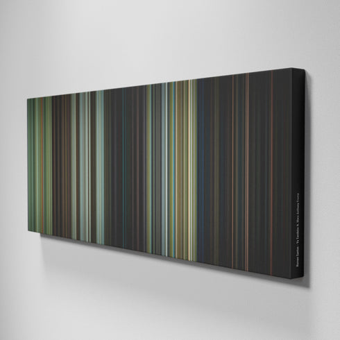 Side view of Buff's of Romeo-Santos-Yo-Tambien Frome on the wall