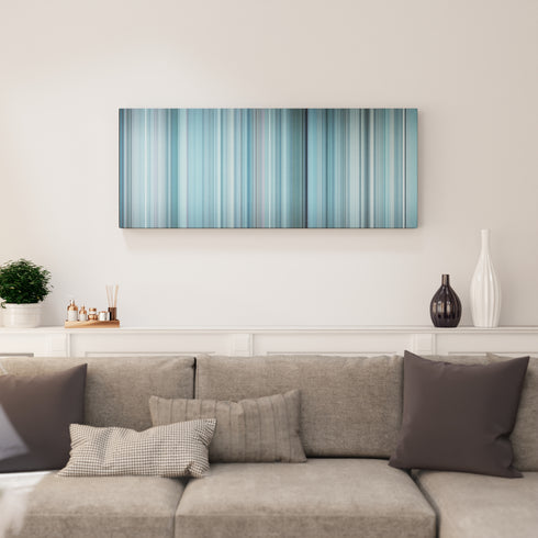 Living room interior with The-Verve-Bitter-Sweet-Symphony Frome on the wall