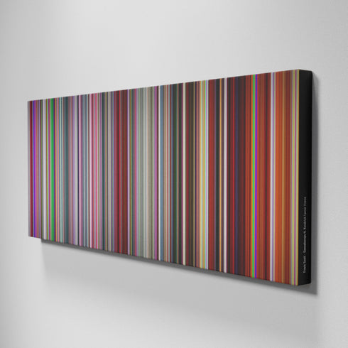 Side view of Buff's of Travis-Scott-Goosebumps Frome on the wall