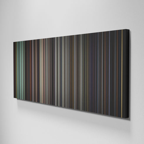 Side view of Basic of Enrique-Iglesias-Juan-Luis-Guerra-Cuando-Me-Enamoro Frome on the wall