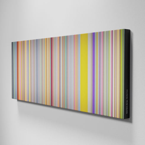 Side view of Buff's of Calvin-Harris-Dua-Lipa-One-Kiss Frome on the wall