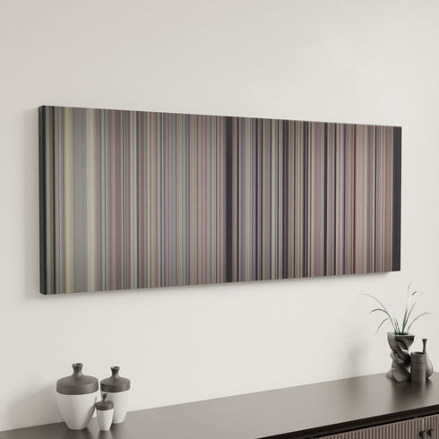 Minimal interior design with J-Balvin-Zion--Lennox-No-Es-Justo Frome on the wall