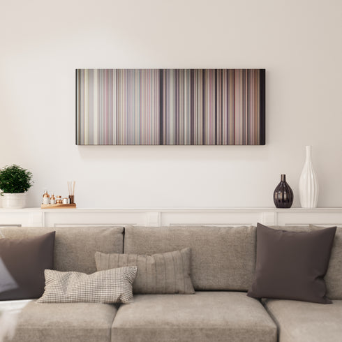 Living room interior with J-Balvin-Zion--Lennox-No-Es-Justo Frome on the wall