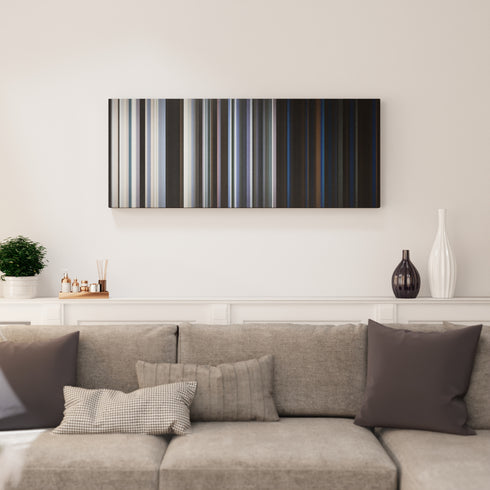 Living room interior with MC-Kekel-e-MC-Rita-Amor-de-Verdade Frome on the wall