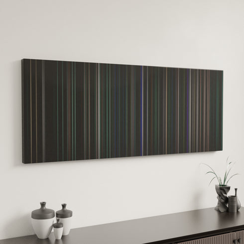 Minimal interior design with Future-Low-Life Frome on the wall