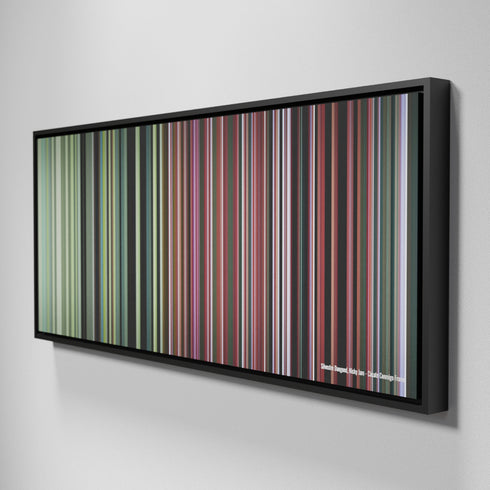 Side view of Framed Buff's of Silvestre-Dangond-Nicky-Jam-Casate-Conmigo Frome on the wall