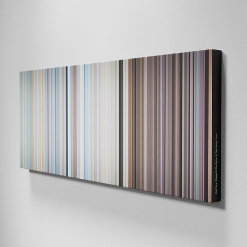 Side view of Buff's of Katy-Perry-Chained-To-The-Rhythm Frome on the wall