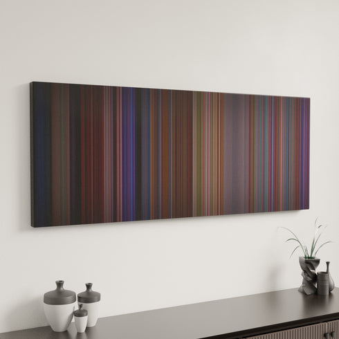 Minimal interior design with Ariana-Grande-Thank-you-next Frome on the wall