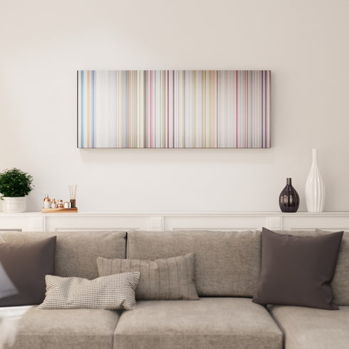 Living room interior with Dillon-Francis-DJ-Snake-Get-Low Frome on the wall