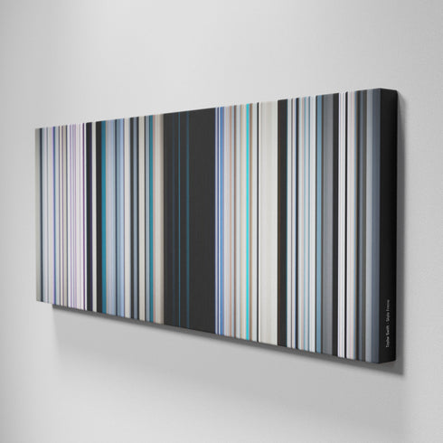 Side view of Buff's of Taylor-Swift-Style Frome on the wall