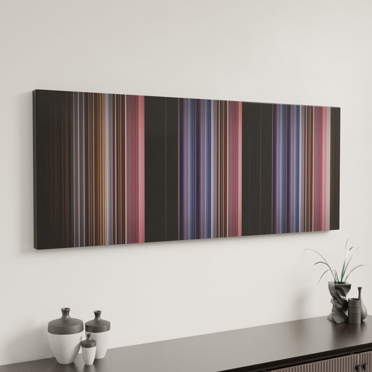 Minimal interior design with Daddy-Yankee-La-Rompe-Corazones Frome on the wall