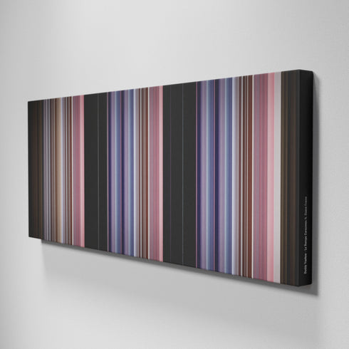 Side view of Buff's of Daddy-Yankee-La-Rompe-Corazones Frome on the wall