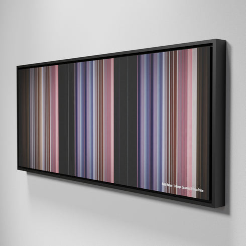 Side view of Framed Buff's of Daddy-Yankee-La-Rompe-Corazones Frome on the wall