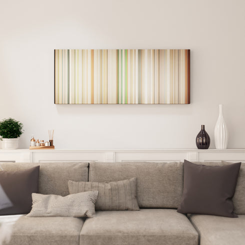 Living room interior with Camilo-Vida-de-Rico Frome on the wall