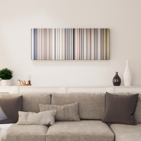 Living room interior with Nelly-Furtado-Say-It-Right Frome on the wall