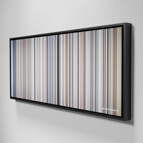 Side view of Framed Buff's of Nelly-Furtado-Say-It-Right Frome on the wall