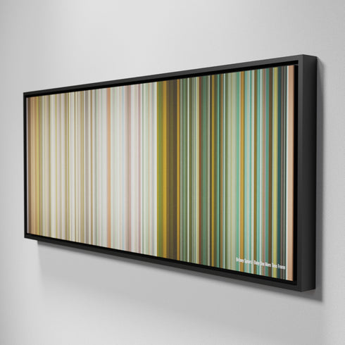 Side view of Framed Buff's of Britney-Spears-Baby-One-More-Time Frome on the wall