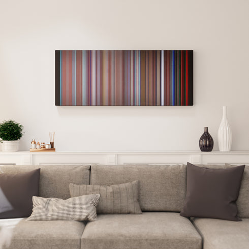 Living room interior with Martin-Garrix--Bebe-Rexha-In-The-Name-Of-Love Frome on the wall