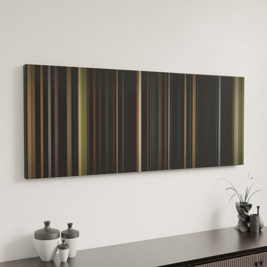 Minimal interior design with Arcangel-Me-Acostumbre Frome on the wall