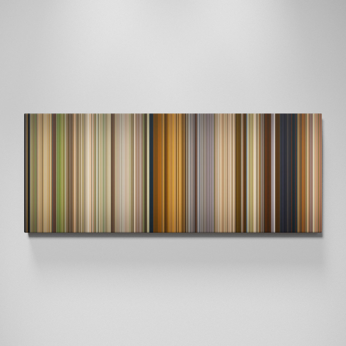 RRR movie canvas wall art - color palette print
