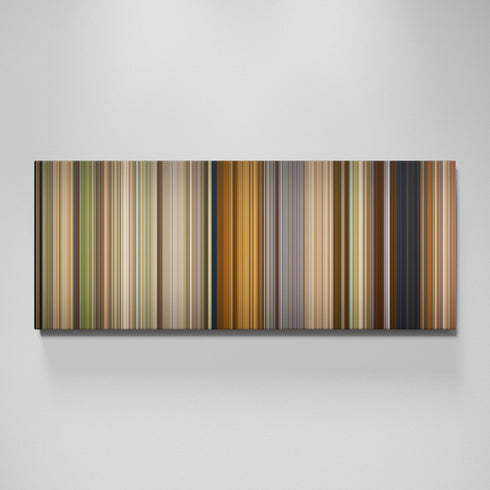 RRR movie canvas wall art - color palette print